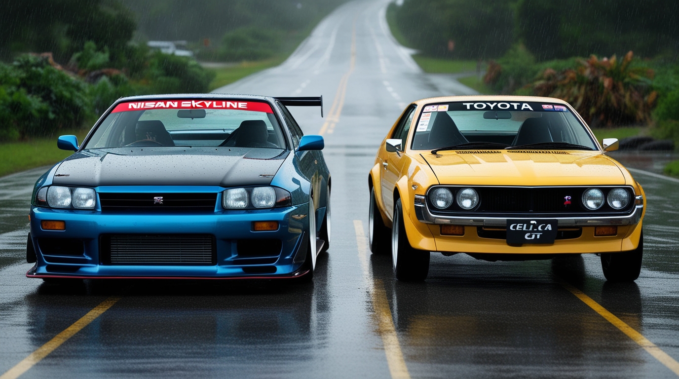 Nissan Skyline GT-R vs Toyota Celica GT: Head-to-Head Japanese Sports Car Comparison